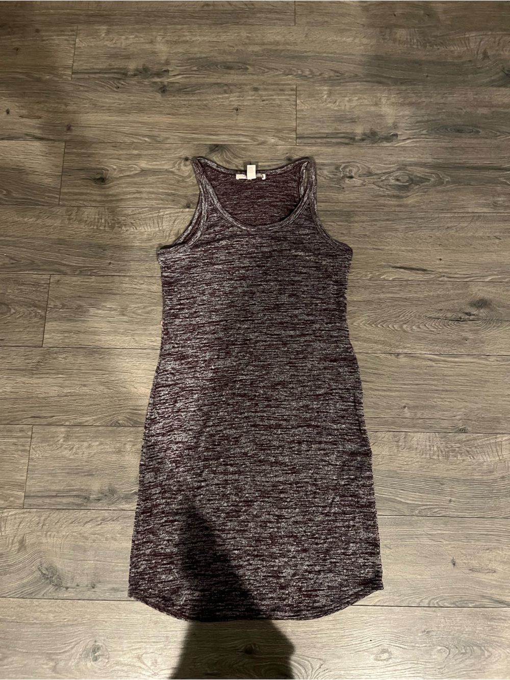 Forever 21 Marled Wine and Heather Knit Dress